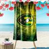 Serviette de plage imprimée ADO Den Haag, Grande serviette douce à séchage rapide pour la plage, le camping, la natation