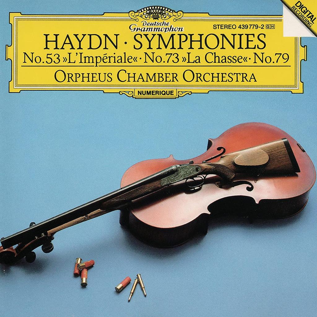 CD HAYDN; ORPHEUS CHAMBER ORCHESTRA - Symphonies 53 "L'Imperiale", 73 & 7 4397792,D104838 Deutsche Grammo 1994 US Classical Used