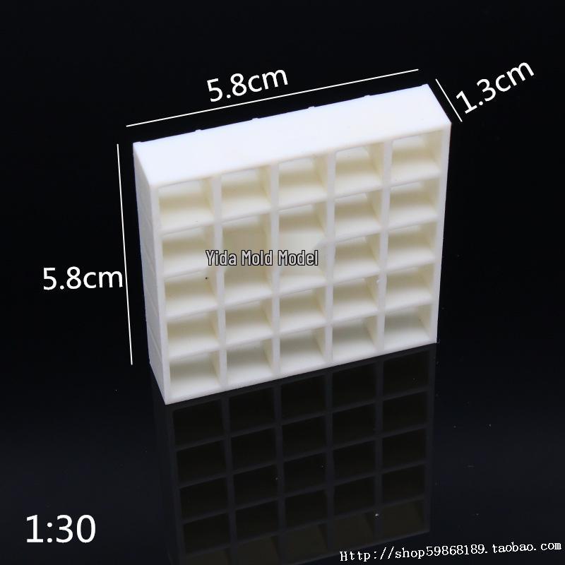 1:30 Scale DIY Construction Sand Table Model Materials for Students: Indoor Furniture, Bed, Wardrobe, Table, Sofa