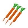 1/5pcs Cat Toy Interactive Bells Simulation Carrot Bite Resistant Self Teeth Cleaning Bite Resistant Cat Accessories