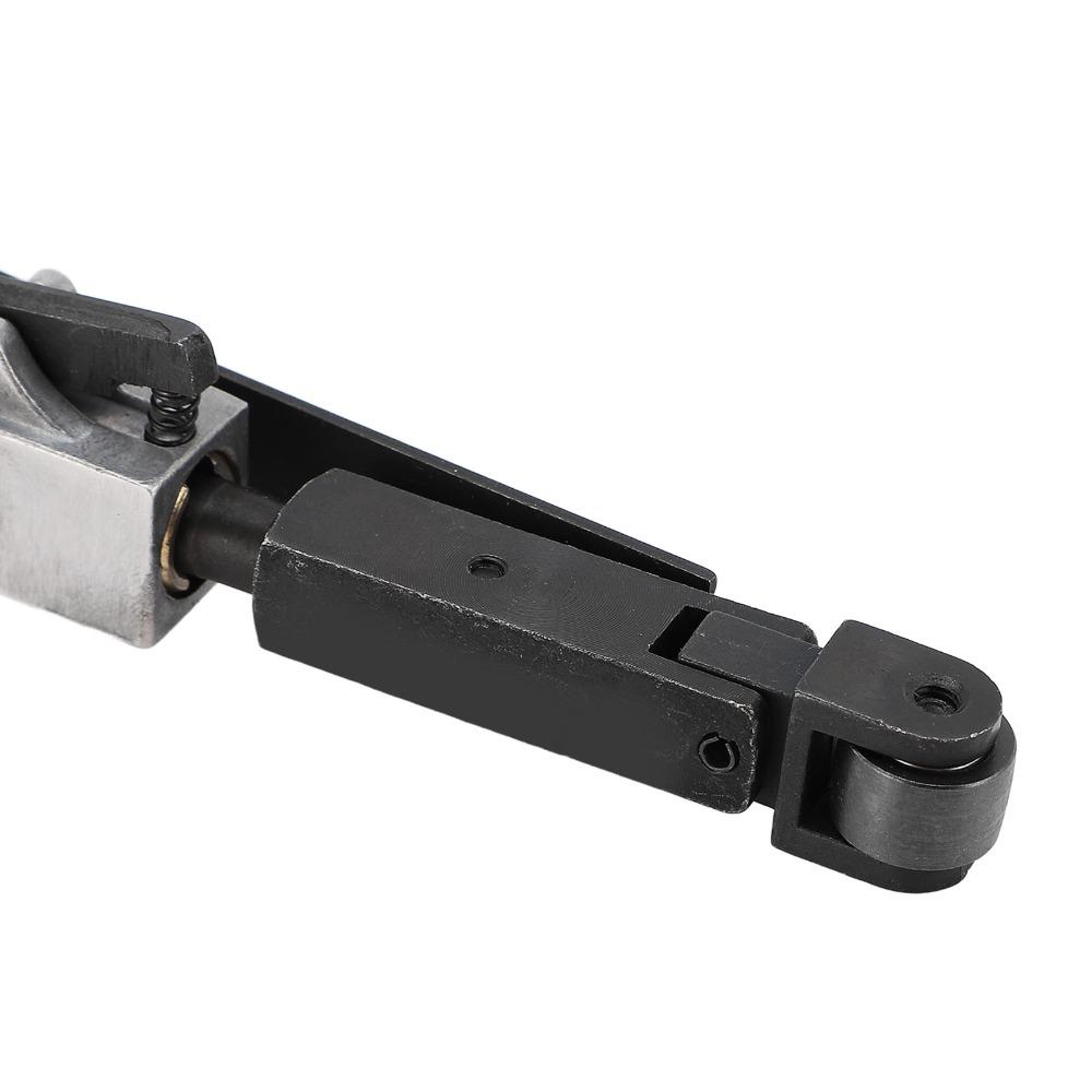10mm Schaft Bandschleifer Halterung Stahl Schleifbandmaschine Halterung Bandschleifer Adapter Holzbearbeitung