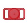 Locator Case, Pet Silicone Locator Loss Prevention Tracker Waterproof Protective Case, Red