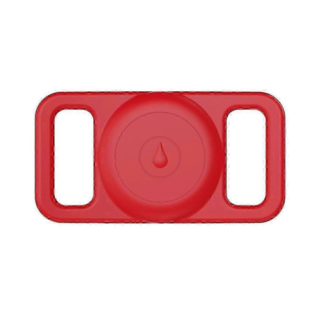 Locator Case, Pet Silicone Locator Loss Prevention Tracker Waterproof Protective Case, Red