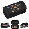 Space Universe Cosmic Planet Pencil Cases for Student Gifts Pen Box Pencil Bag Large Capacity Pencil Pouch