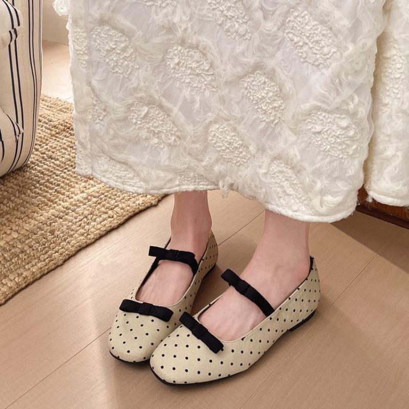 

Bow Women Flats Elegantes Loafers Sho Woman Summer New 2026 Fashion Shoes 35 хаки