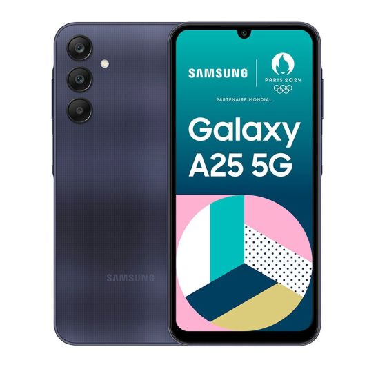 Смартфон SAMSUNG Galaxy A25 5G Night Blue купити недорого