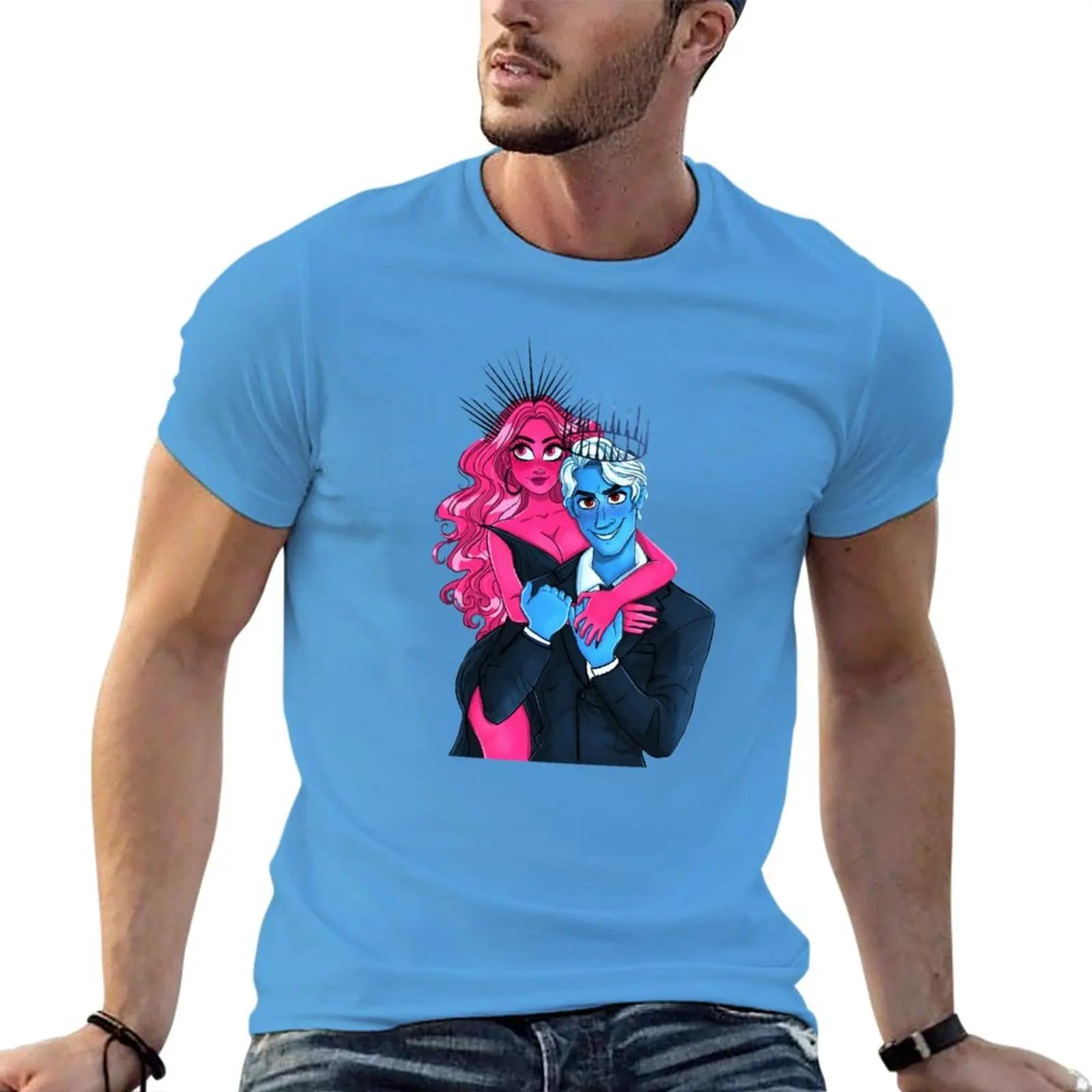Кастомные короткие свитшоты, мужская футболка Lore Olympus - Lore Olympus прямо в центре твоего сердца, мужская одежда оверсайз S