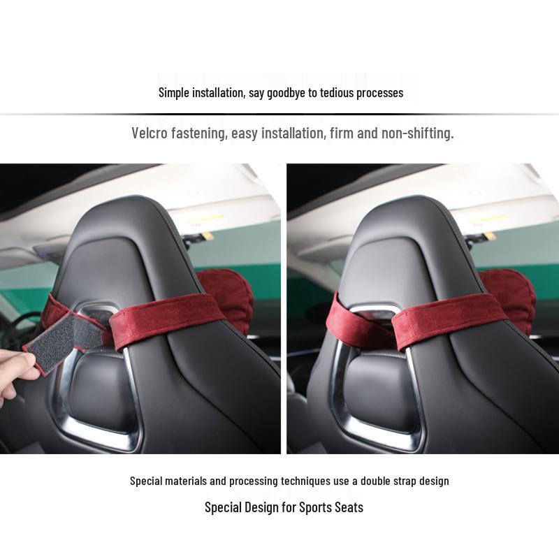 Lynk & Co Zeekr Headrest & Lumbar Support Pillow for Models 01/02/03/05/06/09