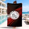 AFC Ajax Emblem Design Strandtuch, Schnelltrocknend, Pflegeleicht, Geeignet für Fitness und Strandurlaub, Sport-Essential