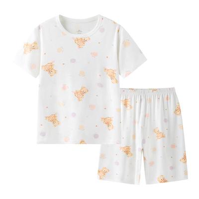 Kids' Short Sleeve Antibacterial Summer Pajama Set