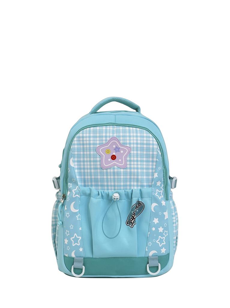 Schoolbag Japanese Small Fresh Girl Schoolbag Ins College Style Cute Backpack Junior High School Student Plaid Large Capacity Backpack