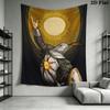 Dark Soul Wall Tapestry Aesthetic Wall Hanging Printed Fabric Blanket Decorative Tapestries for Bedroom Living Room Home Decor