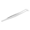 Eyelash Extension Tweezer High Accuracy Stainless Steel Antistatic Curved Eyelash Tweezer Golden