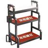 Multifunctional Carbon Steel Kitchen Countertop Spice and Storage Rack