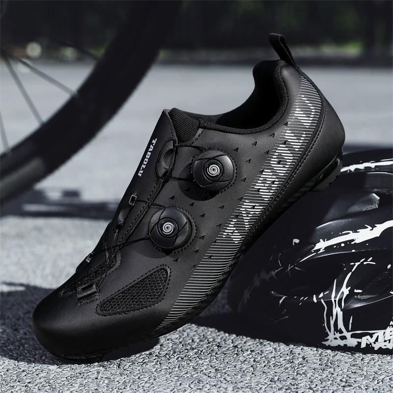 2026 Road MTB Cycling Shoes Mens Breathable Stiff Sole Clipless Compatible Locking Bike Mountain Biking