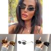 Geometric Animal Print Sunglasses For Women Uv400 Polarized Fashion Accessory