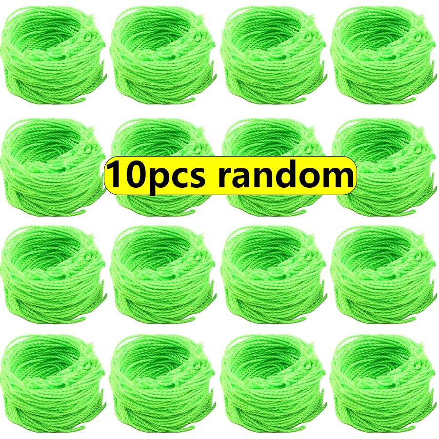 10pcs YoYo Strings Replacement Cotton-Polyester Blend Ropes Assorted Colors High-Quality YoYo Ball Accessories for JXB