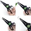 Cyfie Fishing with Locking Line Hook Fish with with Pliers Fishing Stainless High Fishing Gear Pliers, Rustproof, Multifunctional, Function, Cutter,