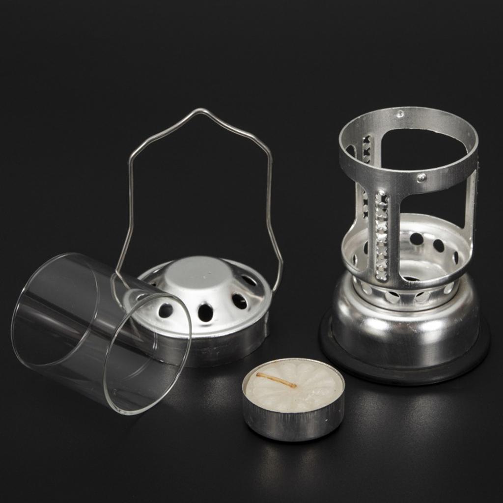 Aluminum Alloys Night Fishing Hangings Candle Lamp Wear Resistant Mini Bright Tealights Holder Outdoor Candle Lamp