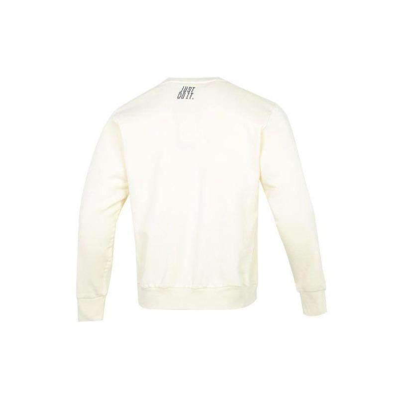 Nike Men's Standard Issue Crew Neck Sweatshirt Coconut Milk FB1831-113