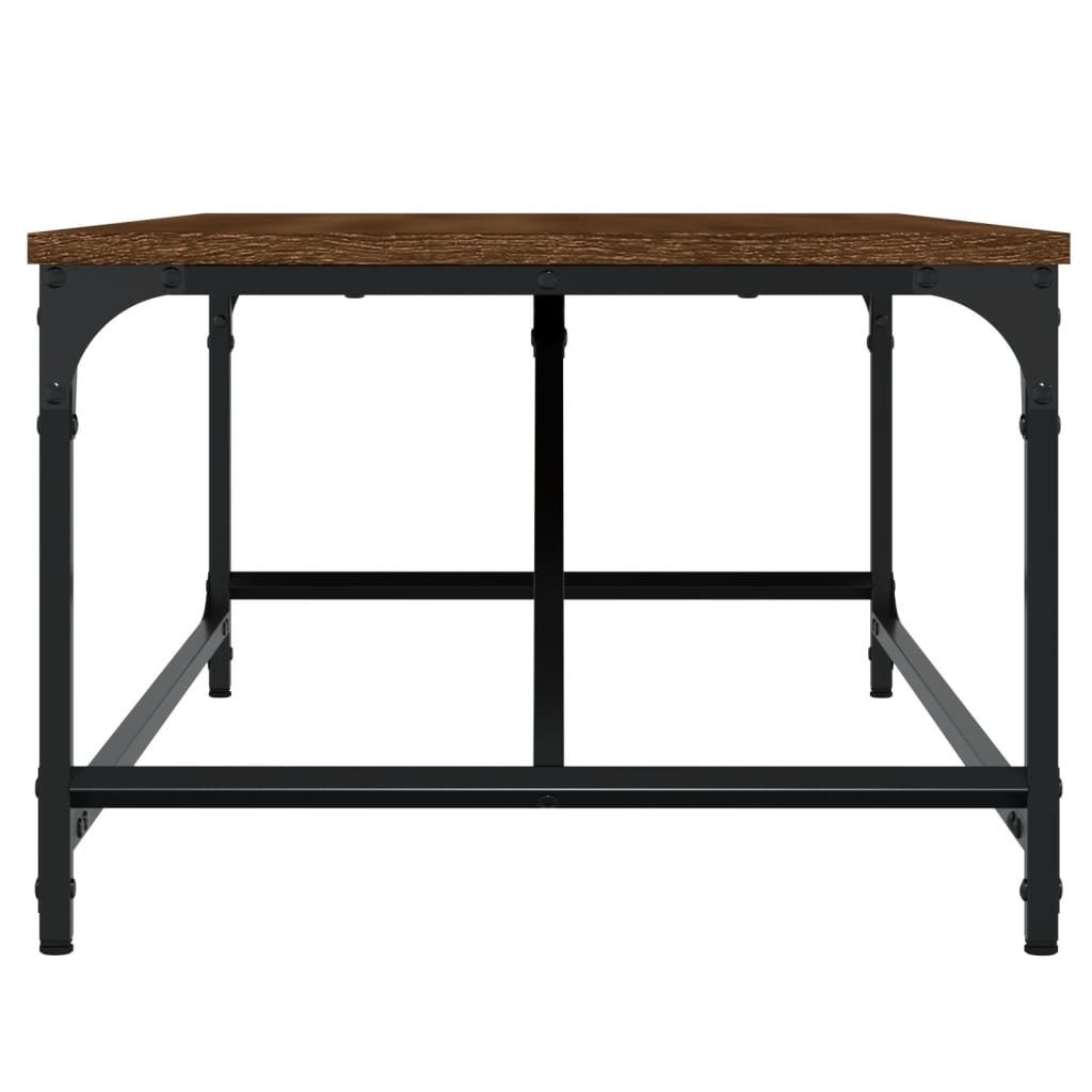  Stolik kawowy, brązowy dąb 100x50x35cm, materiał drewnopochodny