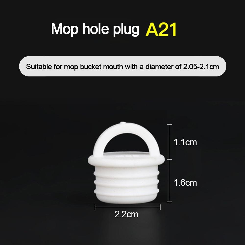 

10 шт./набор Силиконовый стопор для слива ведра швабры Белый с ручкой Крышка сливной пробки Замена Круглая форма Пробка для воды