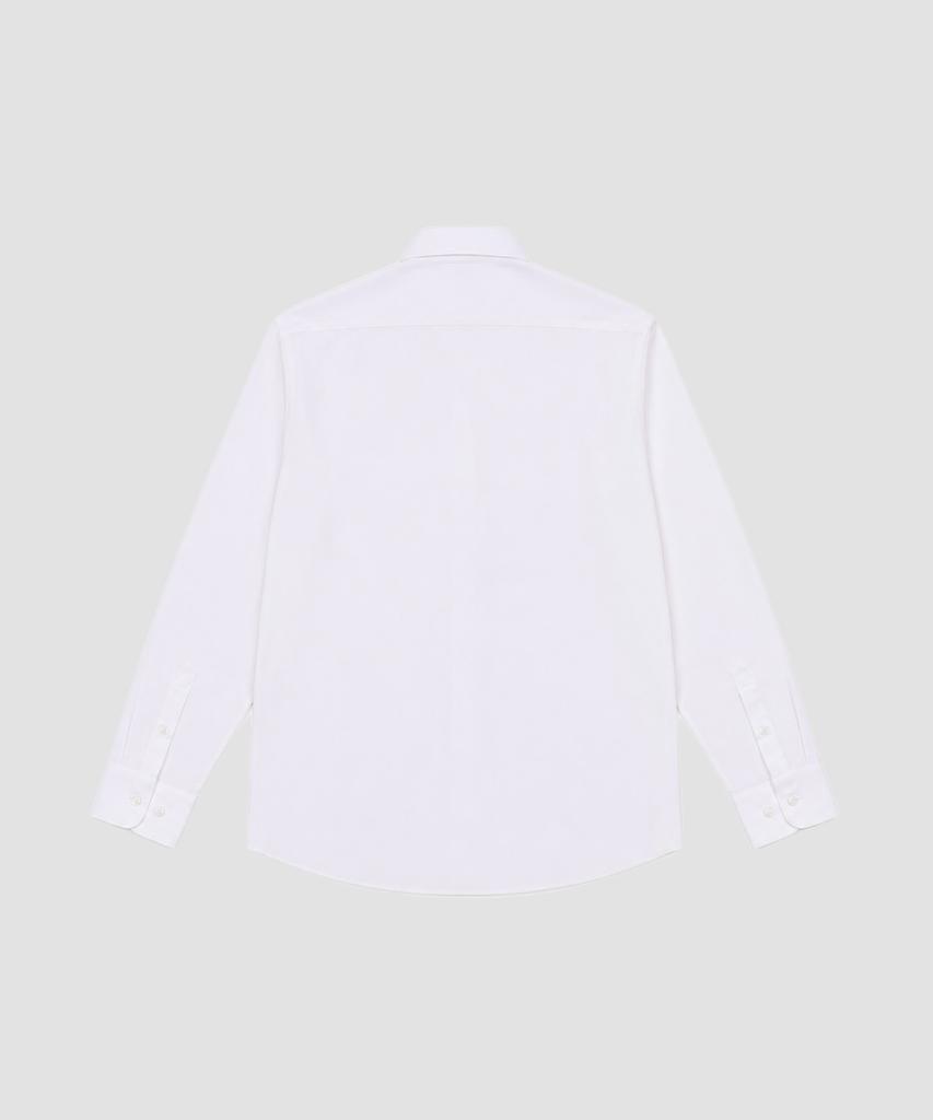 WORK ON BODY OFF Purus Regular Fit Dress Shirt [White]