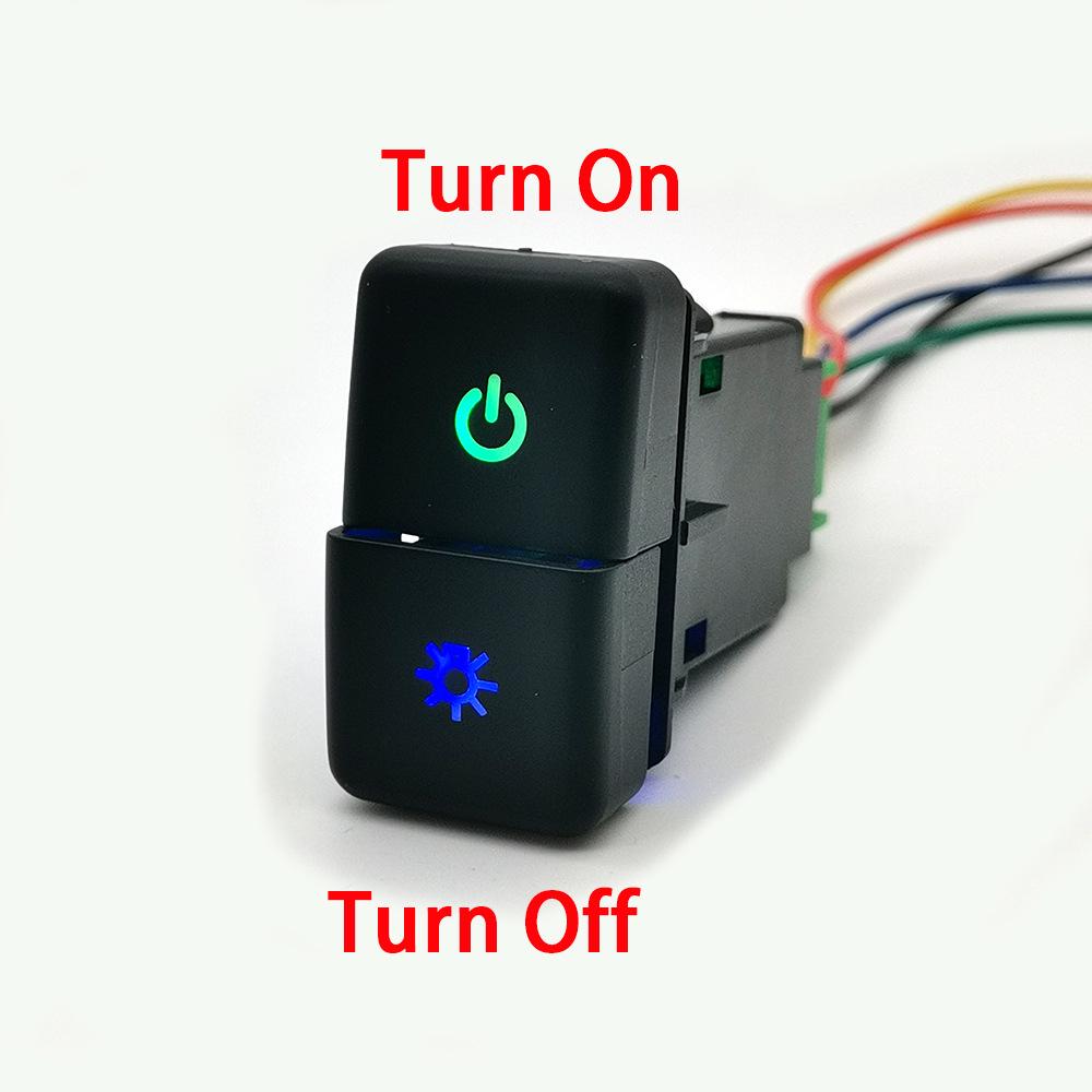 Dual Switch LED DRL Power Supply with Wiring for Honda CRV, Odyssey, and Civic (2008-2013 Models)