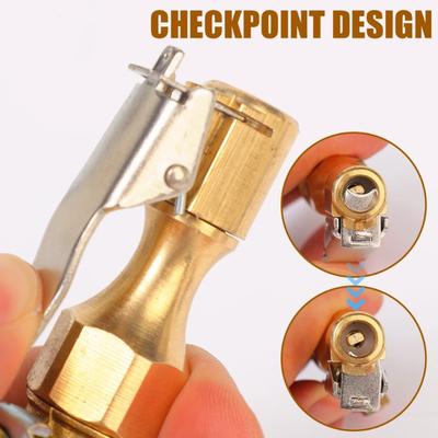 Universal Quick Tire Inflation Deflation Switch Air Blow Gun Nozzle Portable Car Air Compressor Tire Repair Accessories Tools
