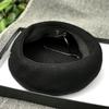 British Woolen Beret Women'S Versatile Elegant Retro Painter'S Hat Newsboy Hat
