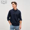 EMZ Erdos Men's Long Sleeve Polo Shirt