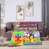 Smiling Friend Games Blankets Quality Warm Soft  Throw Blanket Winter Picnic Bedroom Graphic Bedspread