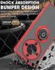 Shockproof Matte Magnetic Case For Honor X5 X6 X7B X8B X9B Play30 plus X30 Magic 4 50 6 Lite Hard Covers With Finger Ring Holder