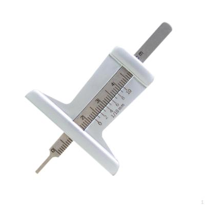 Reifenprofiltiefenmesser Reifenmuster Messen Edelstahl, Leicht ablesbar, Universelle Reparatur