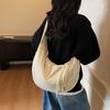Umhängetasche, Knödeltasche, Vielseitige Lässige Schultertasche für Damen für Herbst und Winter, Sport- und Leichte Tasche mit Großem Fassungsvermögen.