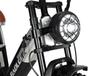 BAOLUJIE DP2033 All-Terrain Erwachsenen Elektrofahrrad 20*4.0 Zoll Fat Tires 1000W Dualmotor 48V 12Ah Dualbatterie E-Mountainbike Mit Scheibenbremse
