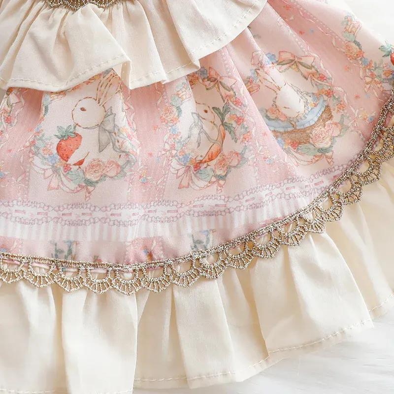 Lolita princess dress for dog and cat, clothes for spring and summer
