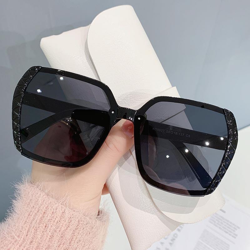 Women'S Sunglasses Personalized Large Frame Face Small Glasses Retro Square Sunshade Sunglasses