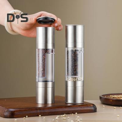 Stainless Steel Pepper Mill Dustproof Practical Manual Salt Pepper Spice Mill