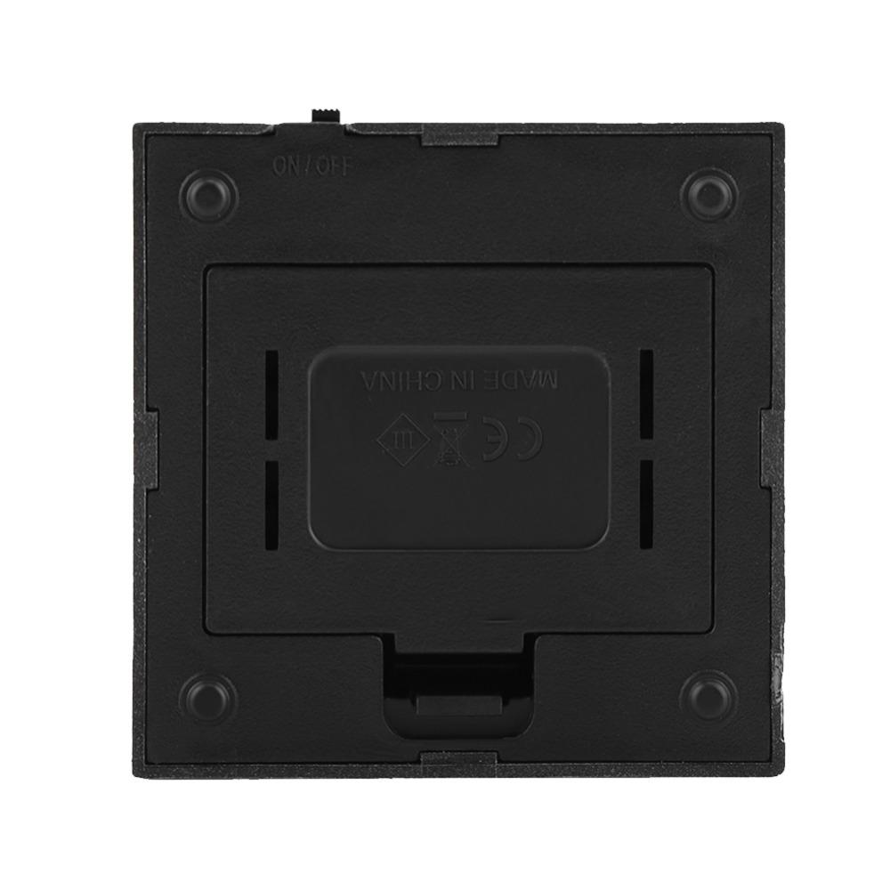 2er-Pack Quadratische Form LED-Lampenbasis Batteriebetrieben Display-Basis LED-Halter Ständer Glas Kunst