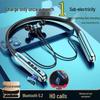 High-Quality Neckband Bluetooth Headphones with Digital Display, Long Standby, Stereo Sound, and Noise Reduction