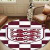 EnglCoat Of Arms Round mat Home Decor, Chair rug For livingroom,Bedroom, doormat home decor Birthday Gift Christmas Gifts