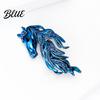 Animal-inspired Jewelry Horse Brooch Sparkling Rhinestones Inlaid Enamel Gift Pin