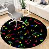 1pc Music Notes Carpet for Office, Non-slip, Soft and Durable Office Rug, Perfect for Office Yy260128004