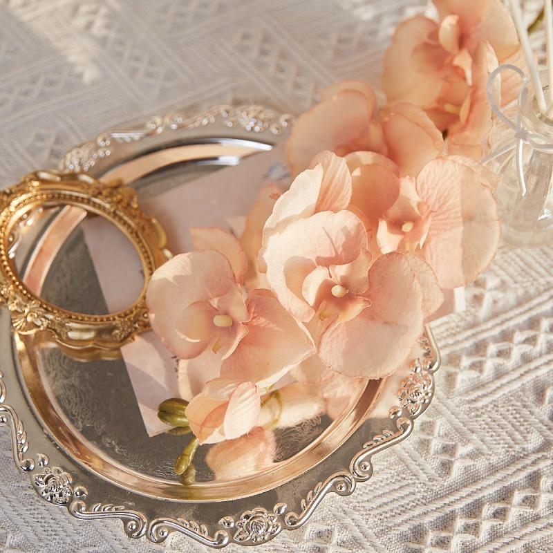 8Heads Butterfly Orchid Artificial Flower Non-woven Fabric Imitation Flower European Style Phalaenopsis Table Flower Hom