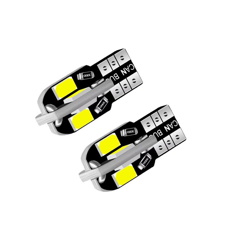 10pcs W5W Led T10 168 194 Signal Lamp Canbus 4014 26SMD For Car Interior Map Dome Lights Parking Position Lights White 6000K