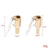 Portable Inflatable Pump Connector Car Tire Air Chuck Compressor Tire Inflator Tire Chuck with Barb Connector for Hose Repair