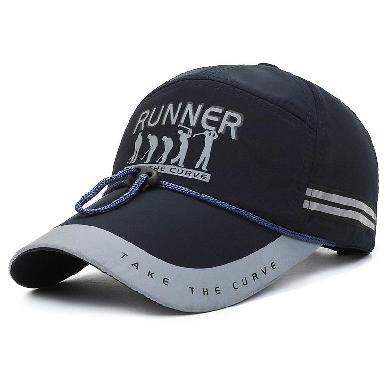 Men's Outdoor Sun Protection Duckbill Cap - Climbing, Fishing, and Sports Hat with Extended Brim