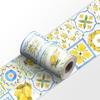 European Style Ceramic Wall Stickers Peel & Stick Waterproof Peel and Stick Tile Self-Adhesive Easy Install Tile Decals