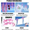 Beach Towel Clips for Patio and Pool Include Flamingo Dolphin Sunglasses Slipper
